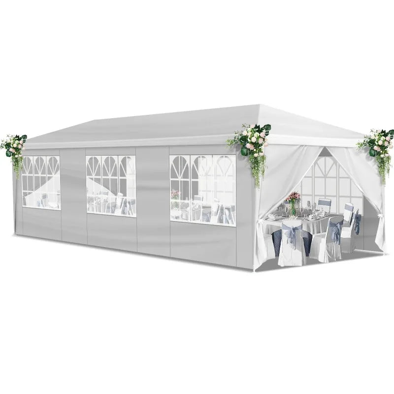 Canopy Waterproof Party Tent Outdoor Tent 8 Sides