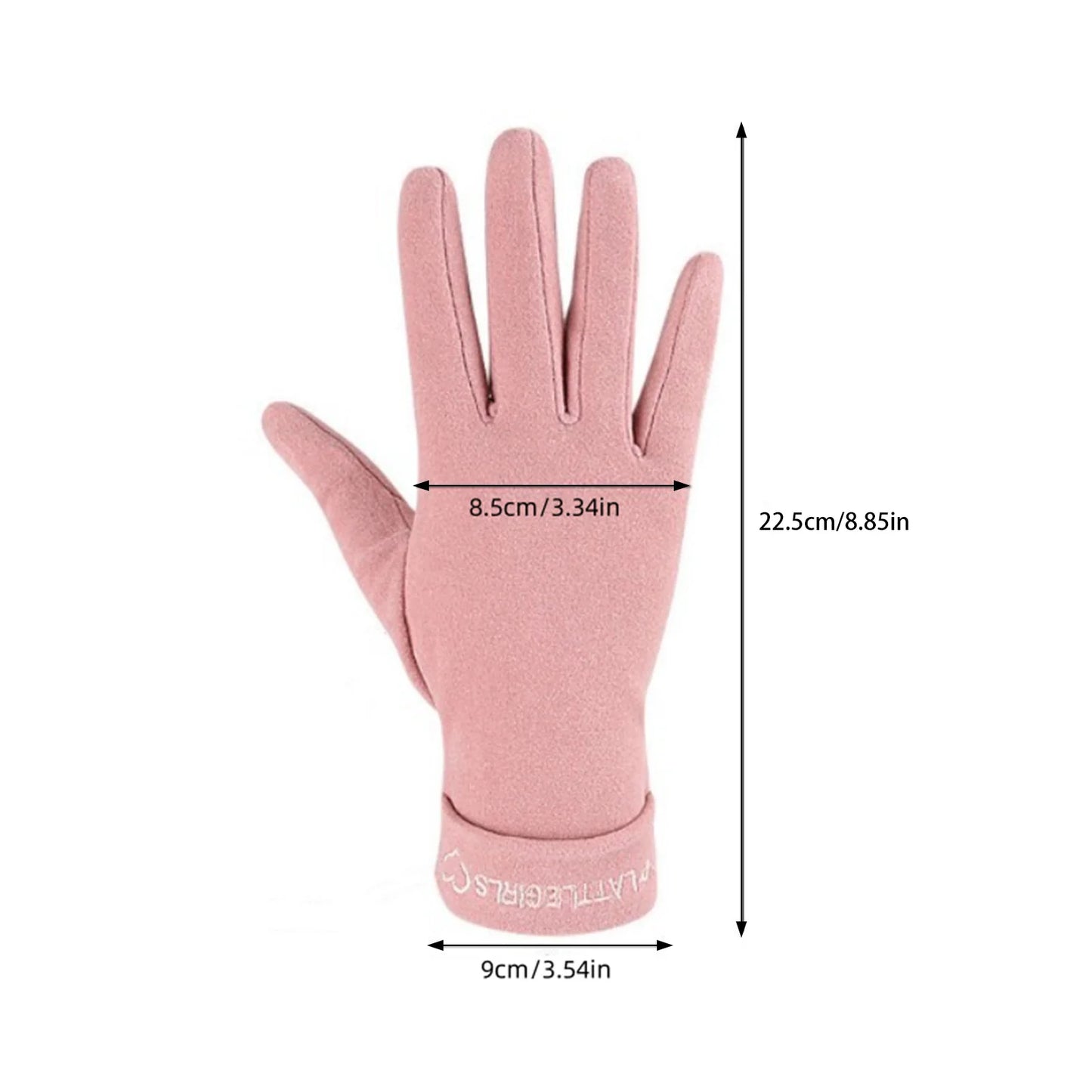 Soft Winter Warm Gloves for women Touchscreen