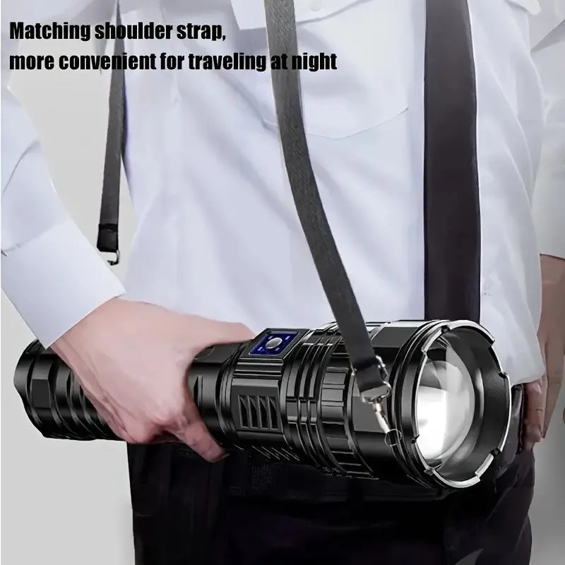 10000W Built-in Battery Flash Light Torch