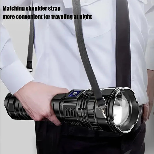 10000W Built-in Battery Flash Light Torch