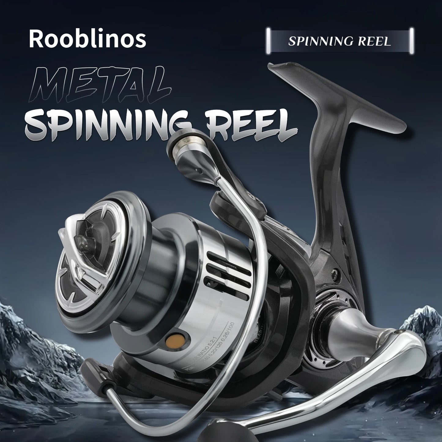 Lightweight Spinning Fishing Reel TV 1500 2500 Series