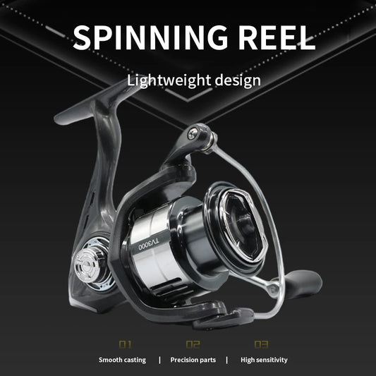 Lightweight Spinning Fishing Reel TV 1500 2500 Series
