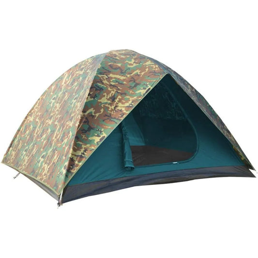 Outdoor Dome Woodland Camo Camping Tent