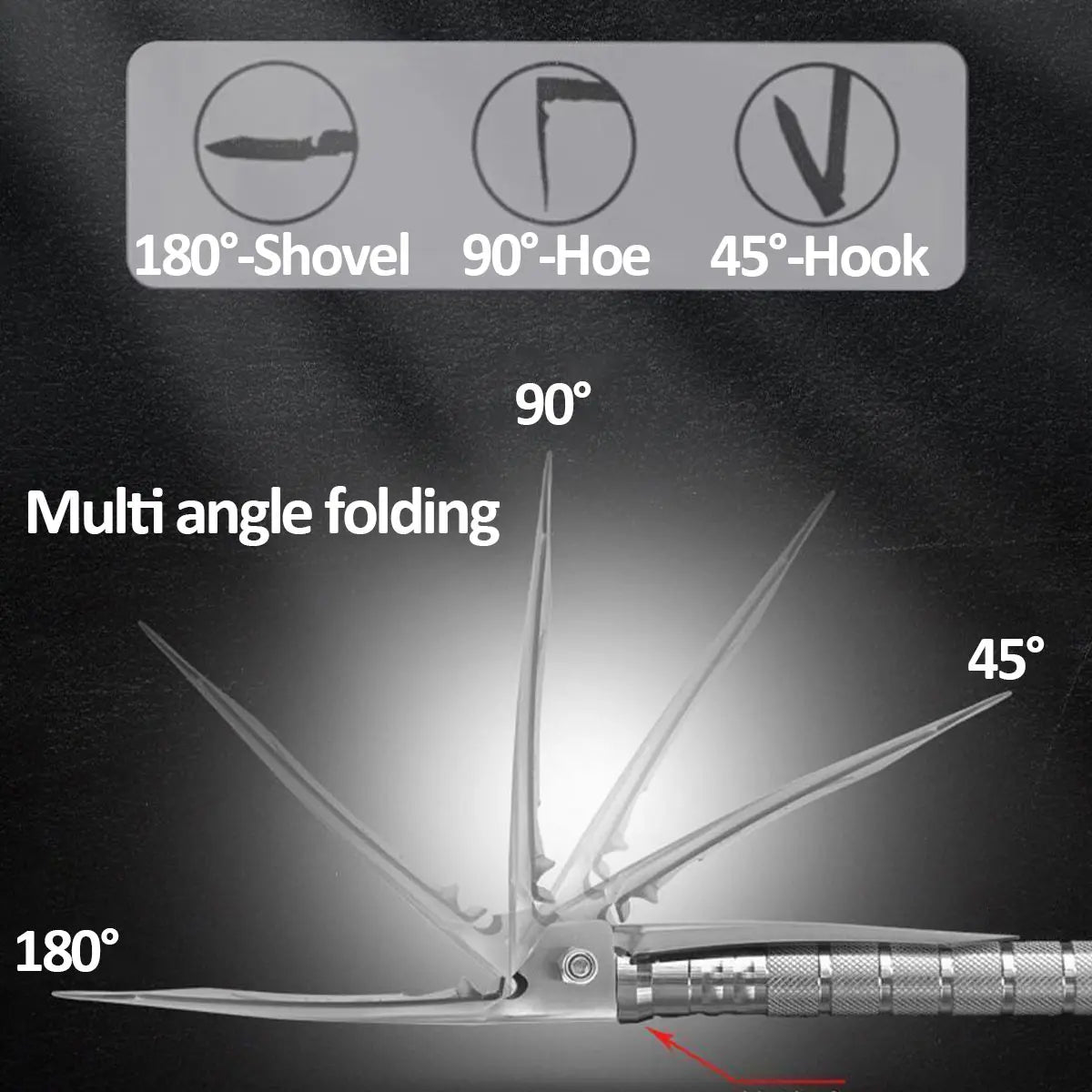 Foldable Outdoor Shovel Camping Tool