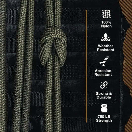 Paracord Rope 750 with 11 Inner Strands
