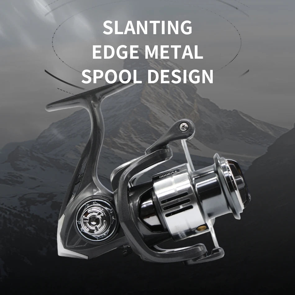 Lightweight Spinning Fishing Reel TV 1500 2500 Series