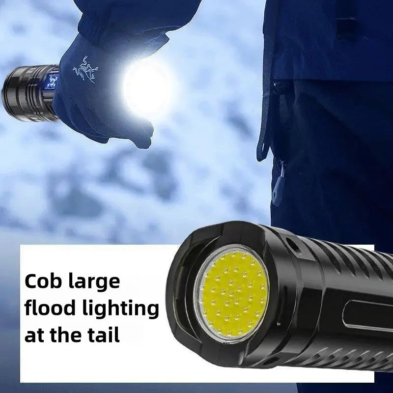 10000W Built-in Battery Flash Light Torch