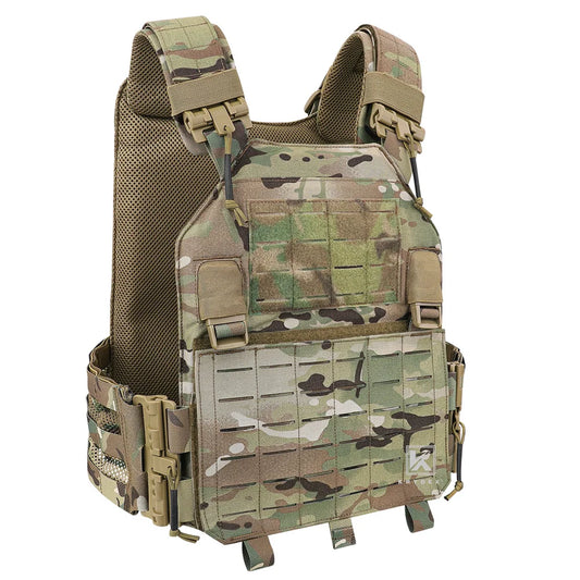 Tactical Vest Laser Cut Front Panel