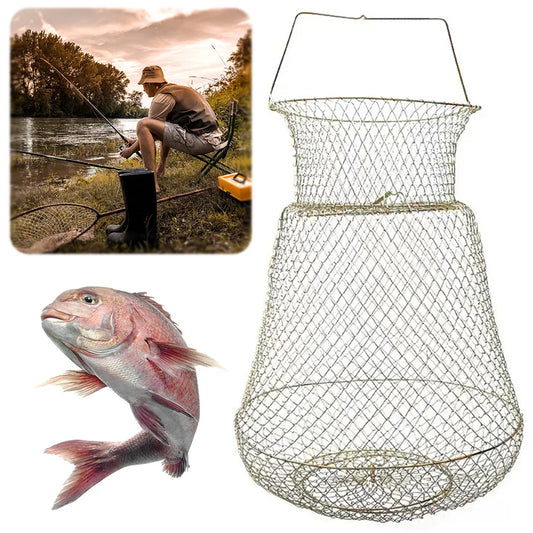 Galvanized Steel Wire Fish Basket