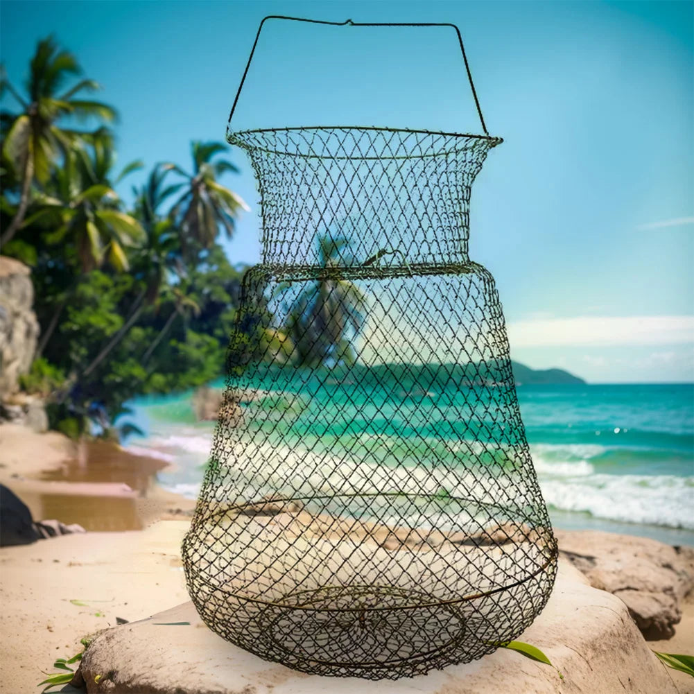 Galvanized Steel Wire Fish Basket