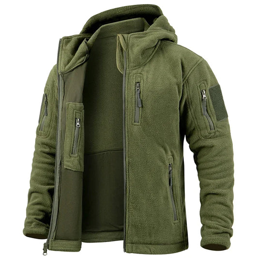 Men's Hunting Fleece Jacket Full Zip