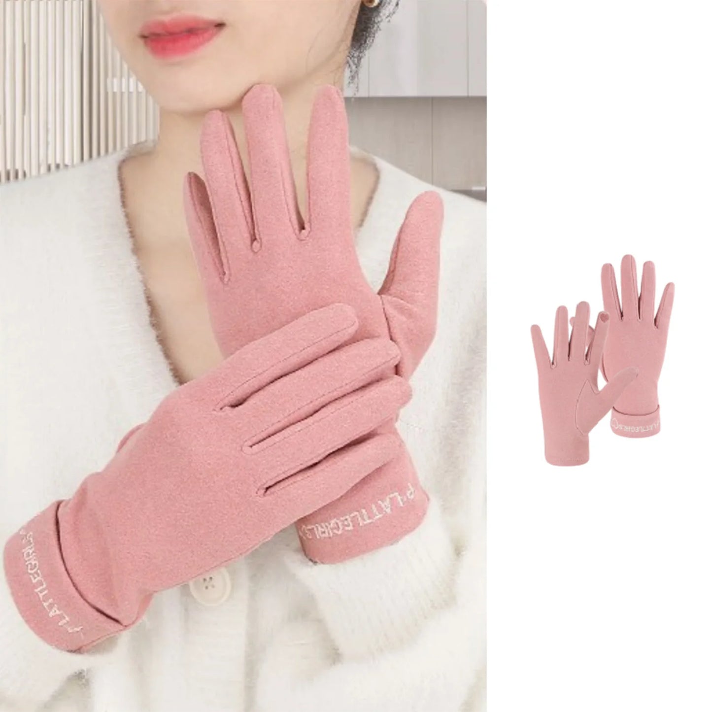 Soft Winter Warm Gloves for women Touchscreen