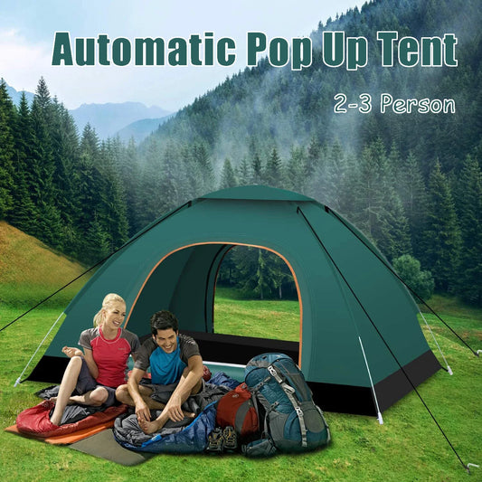 Automatic Pop Up Camping Tent 2-3 Person