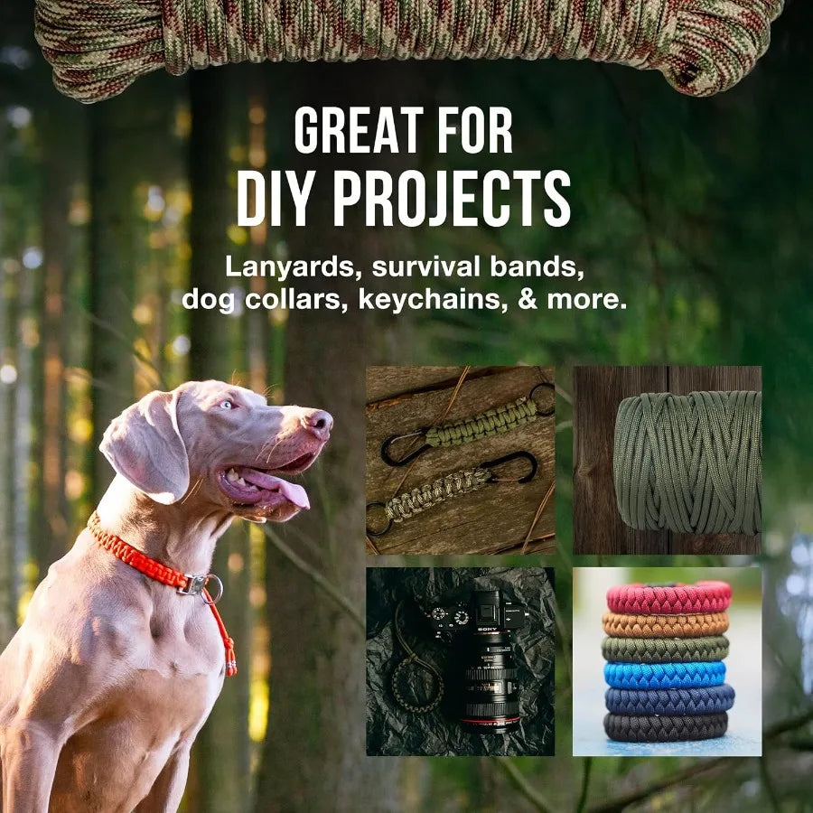Paracord Rope 750 with 11 Inner Strands