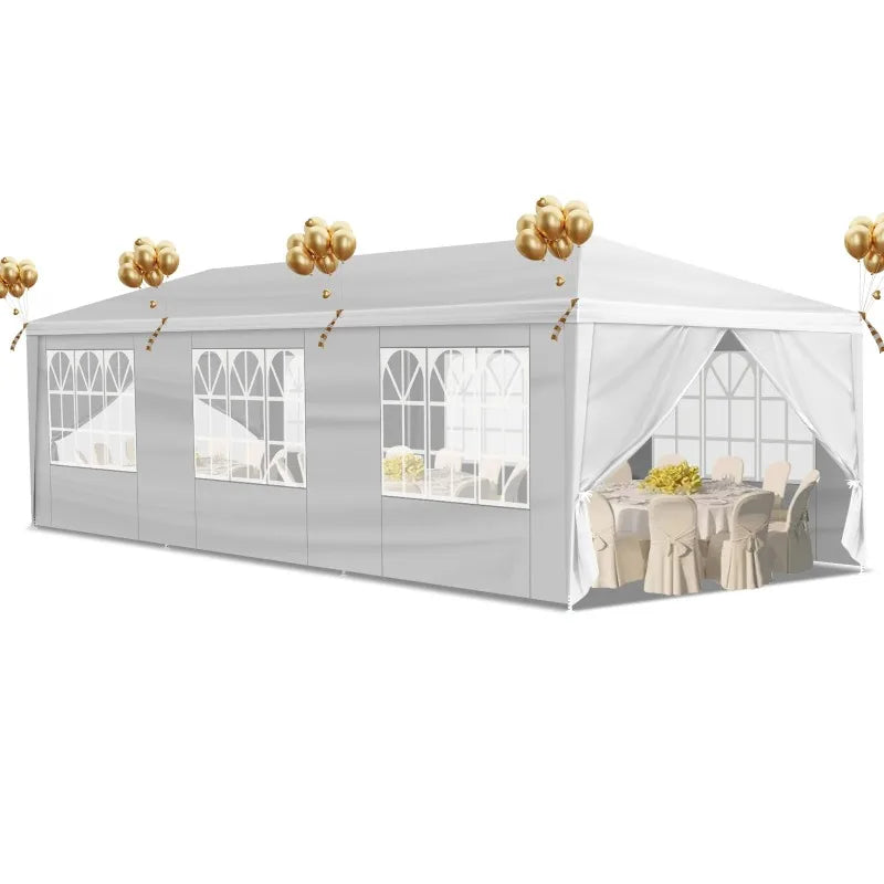 Canopy Waterproof Party Tent Outdoor Tent 8 Sides