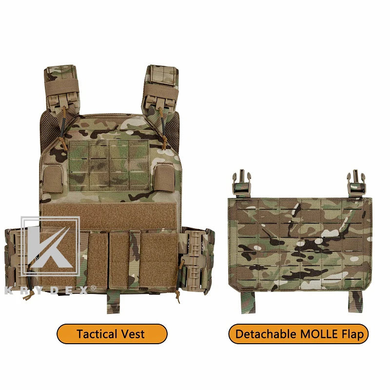 Tactical Vest Laser Cut Front Panel