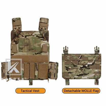Tactical Vest Laser Cut Front Panel