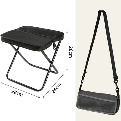 Outdoor leisure folding stool