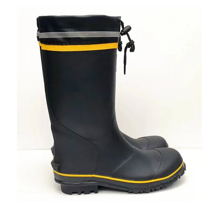 High Tops Waterproof Rubber Rain Boots Men Women