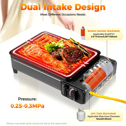 Portable Butane Gas Stove For Camping