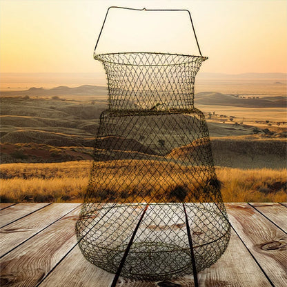Galvanized Steel Wire Fish Basket