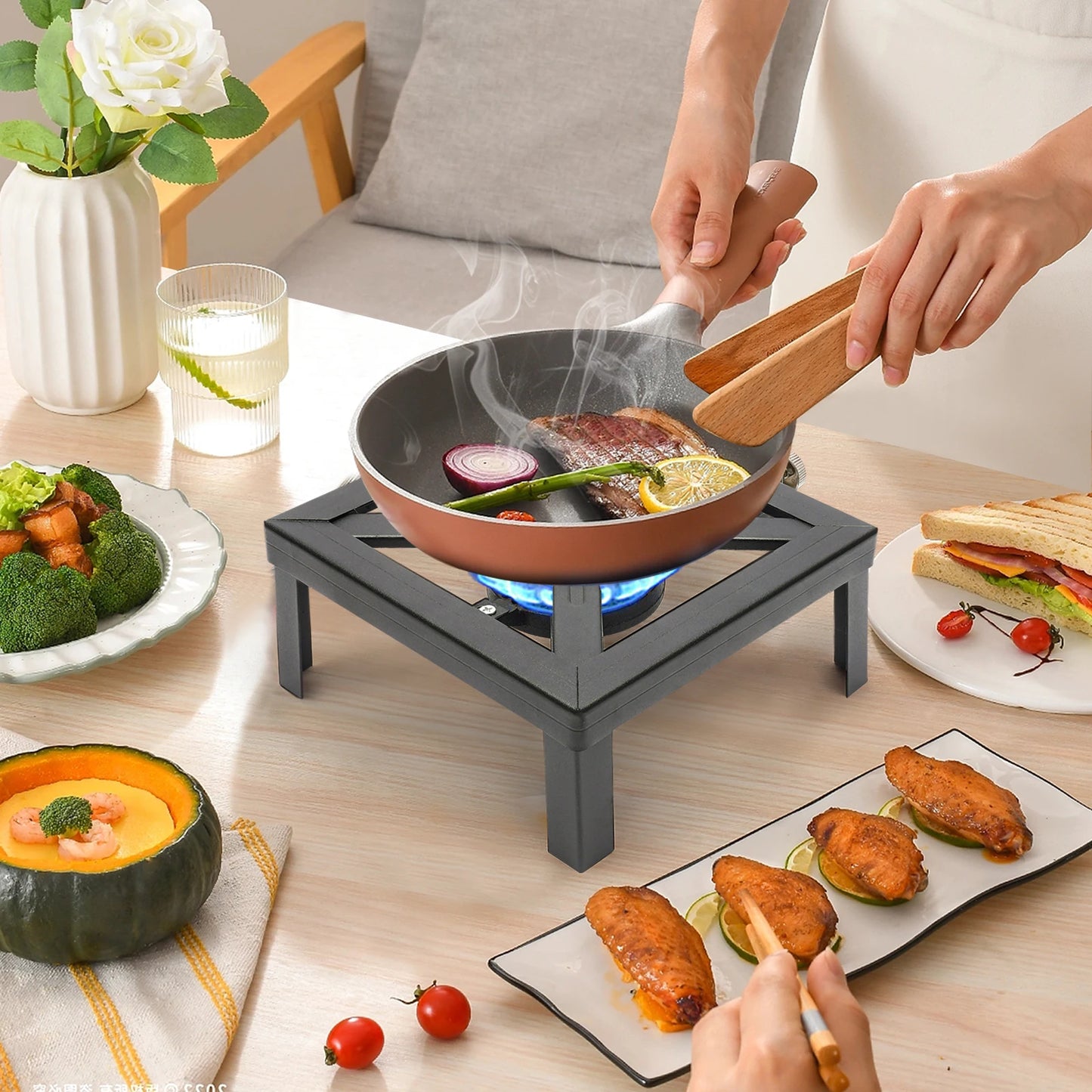 Single Burner Outdoor Propane Gas Stove