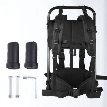 Backpack External Frame Heavy Carrying Bag
