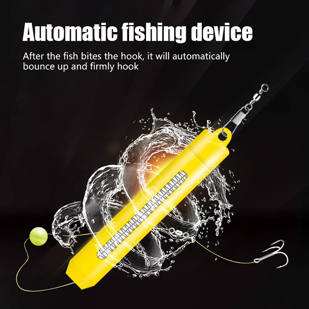 Automatic Fishing Pole Fixing Spring