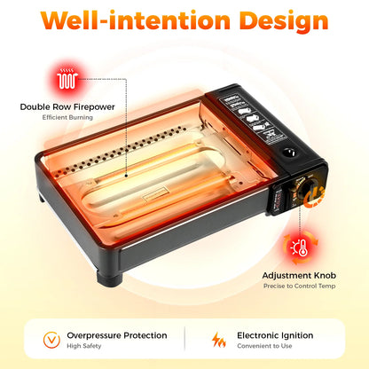 Portable Butane Gas Stove For Camping