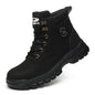 High Top Hiking Boots Steel Toe for Men