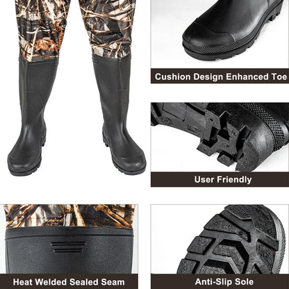 Men's Waders with Boots Waterproof Chest Wader