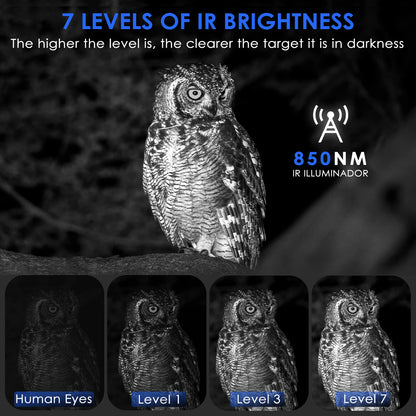 Night Vision Binoculars 4X Digital Zoom
