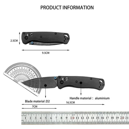 Folding Knife Aluminum Handle Multifunction EDC Tool