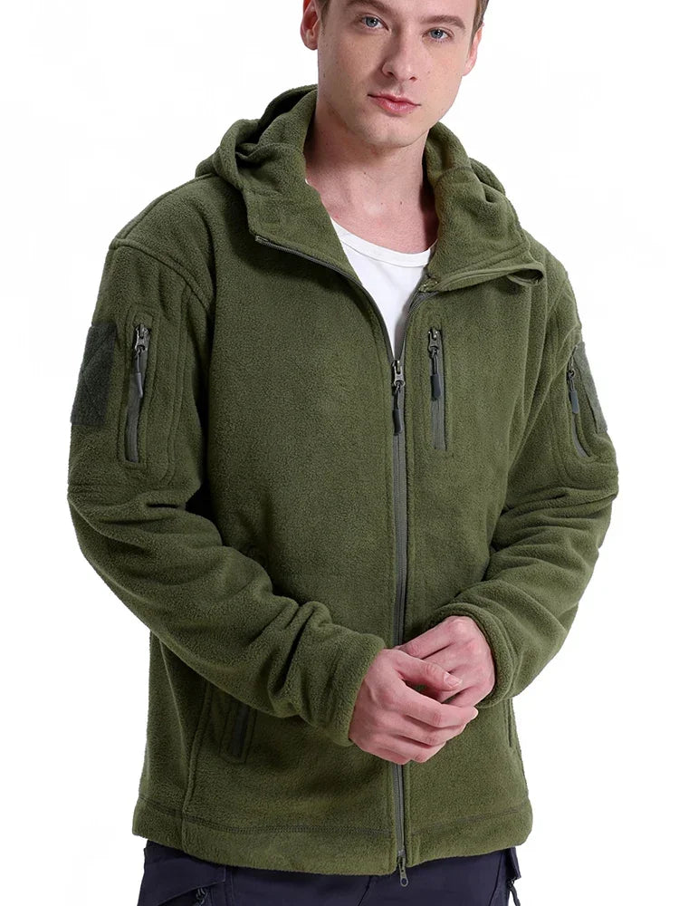 Men's Hunting Fleece Jacket Full Zip