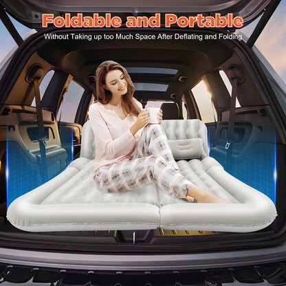 Inflatable SUV Air Mattress Sleeping Bed  w/ Air Pump