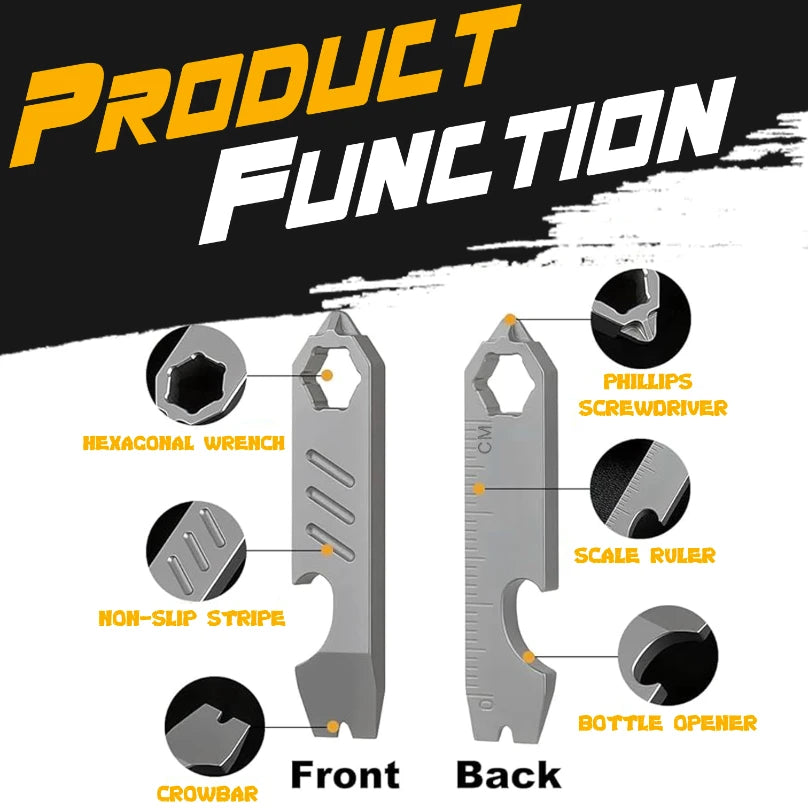 Multi-functional Stainless Steel Outdoor Camping Tool