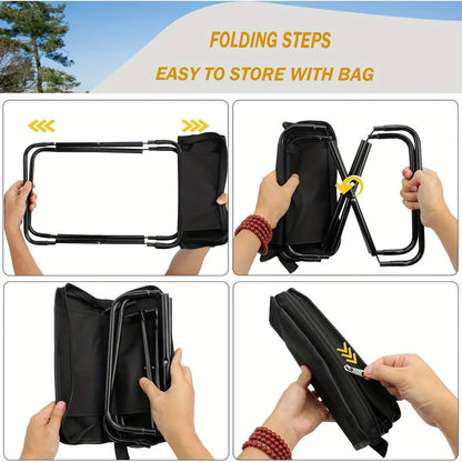 Outdoor leisure folding stool